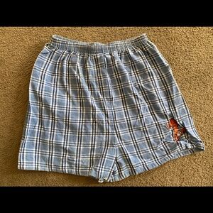 Vintage Winnie the Pooh Tigger Women’s Sz Small Plaid Night Shorts PJs 90s/Y2K